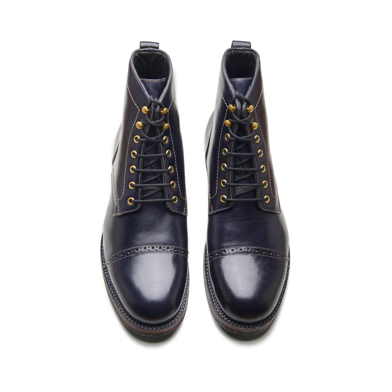 Luchador-Z, Service Boot - Dark Navy Horserump | Boots 3.0