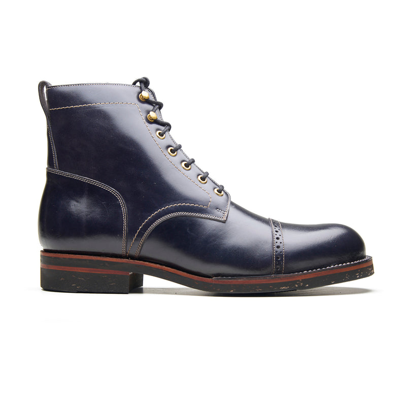 Luchador-Z, Service Boot - Dark Navy Horserump | Boots 3.0