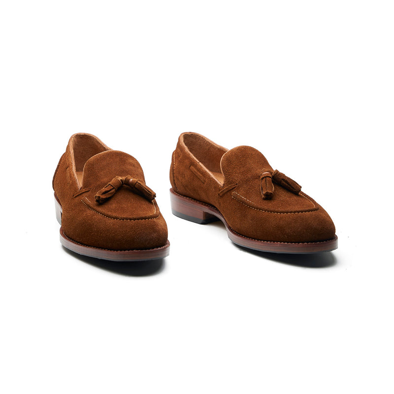 Royce, Tassel Loafer - Castorino French Brown | Hand Welted