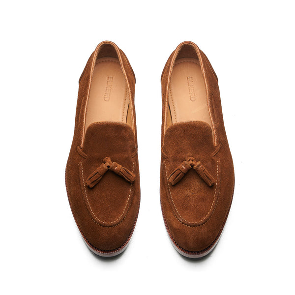 Royce, Tassel Loafer - Castorino French Brown | Hand Welted