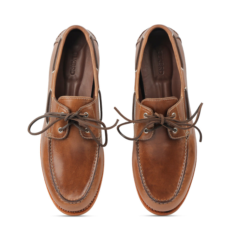 Strider, Boat Shoe - Natural Chromexcel | Classic Casuals