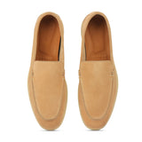 Orlie, Slipons - Beige Go Rain Suede | Unlined Flex Collection