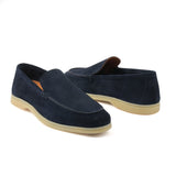 Orlie, Slipons - Navy Go Rain Suede | Unlined Flex Collection