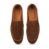 Orlie, Slipons - Polo Brown Go Rain Suede | Unlined Flex Collection