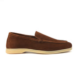 Orlie, Slipons - Polo Brown Go Rain Suede | Unlined Flex Collection