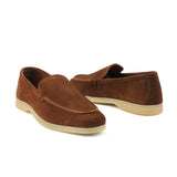 Orlie, Slipons - Polo Brown Go Rain Suede | Unlined Flex Collection