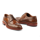 Barrister, Longwing Blucher - Shell Cordovan Bourbon | Hand Welted Cordovan Series