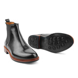 Harley, Chelsea Boot - Black Hidro Pullup | Hand Welted Boots 2.0