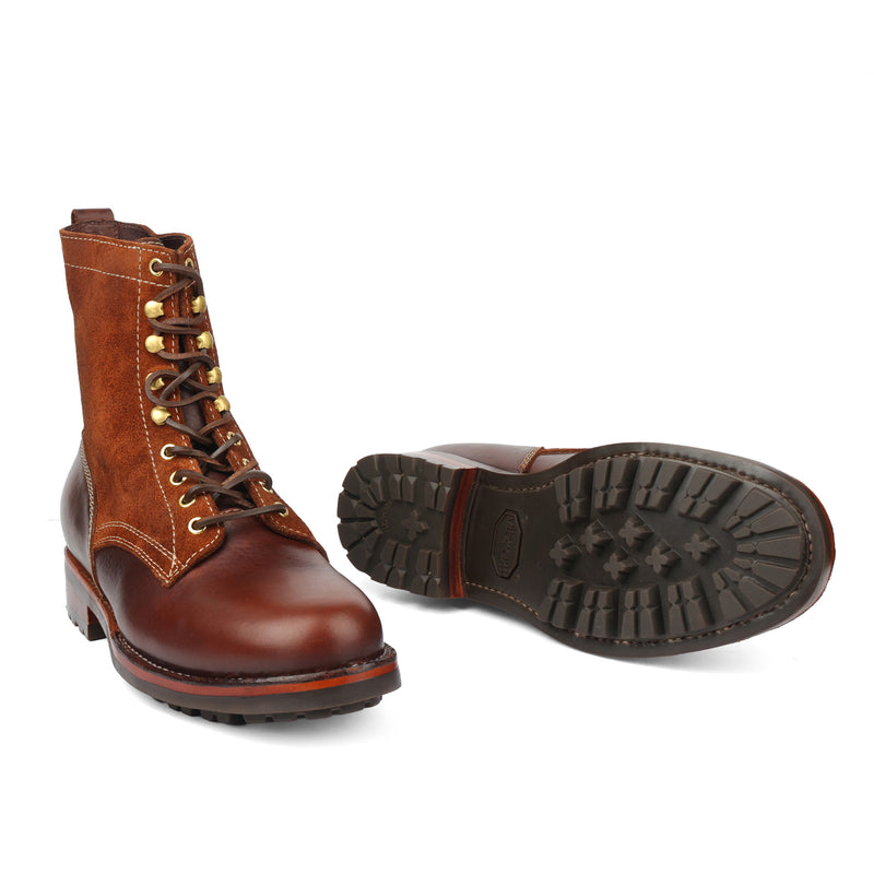 Dakota, Logger Style Derby Boot - Thick Copper | Boot 3.0