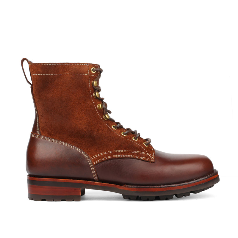 Dakota, Logger Style Derby Boot - Thick Copper | Boot 3.0