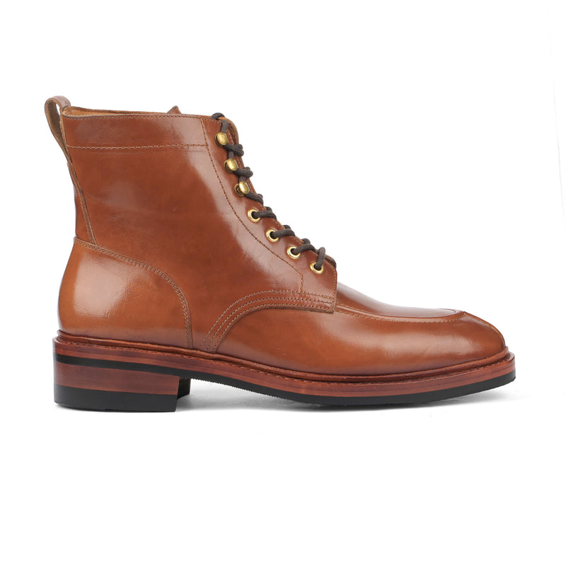 Fred, Norwegian Toe Boot - Toscanello Horserump | Hand Welted Boots 2.0