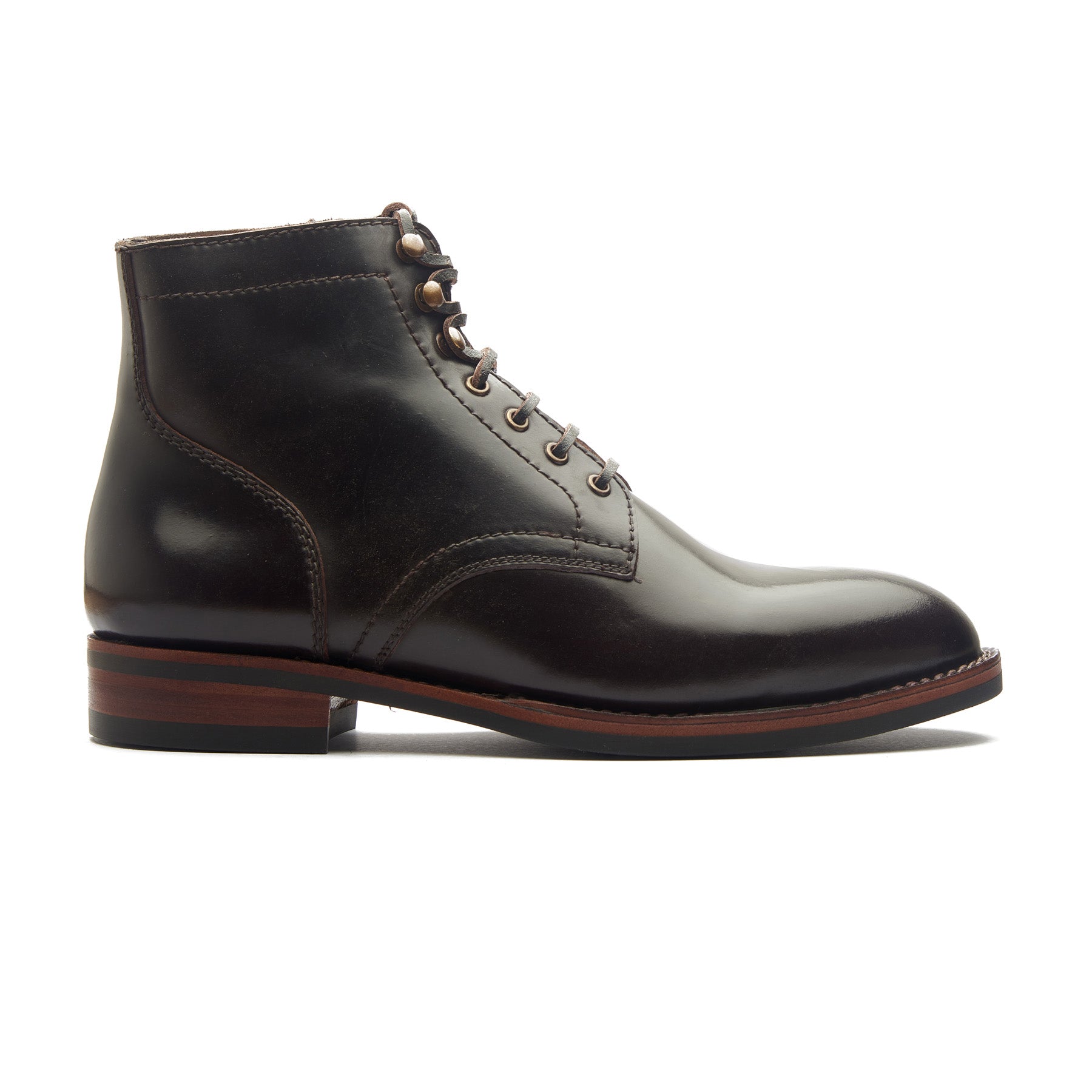 Rudiger, Service Boot - Shell Cordovan Color#8 | Stitchdown Constructi ...