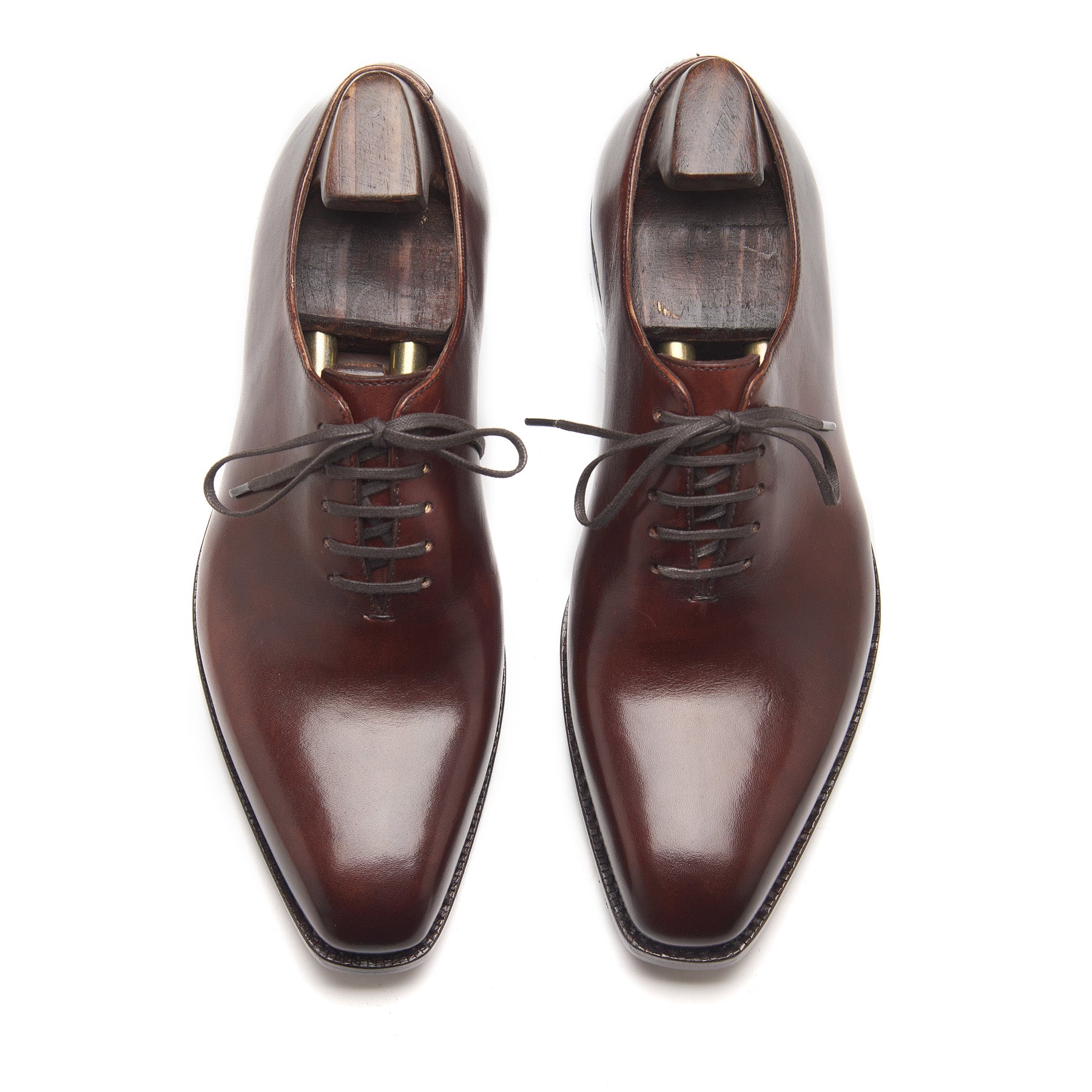 Romanoff, Whole-cut Oxford - Cocoa Brown | Hand-welted | Classics Coll ...