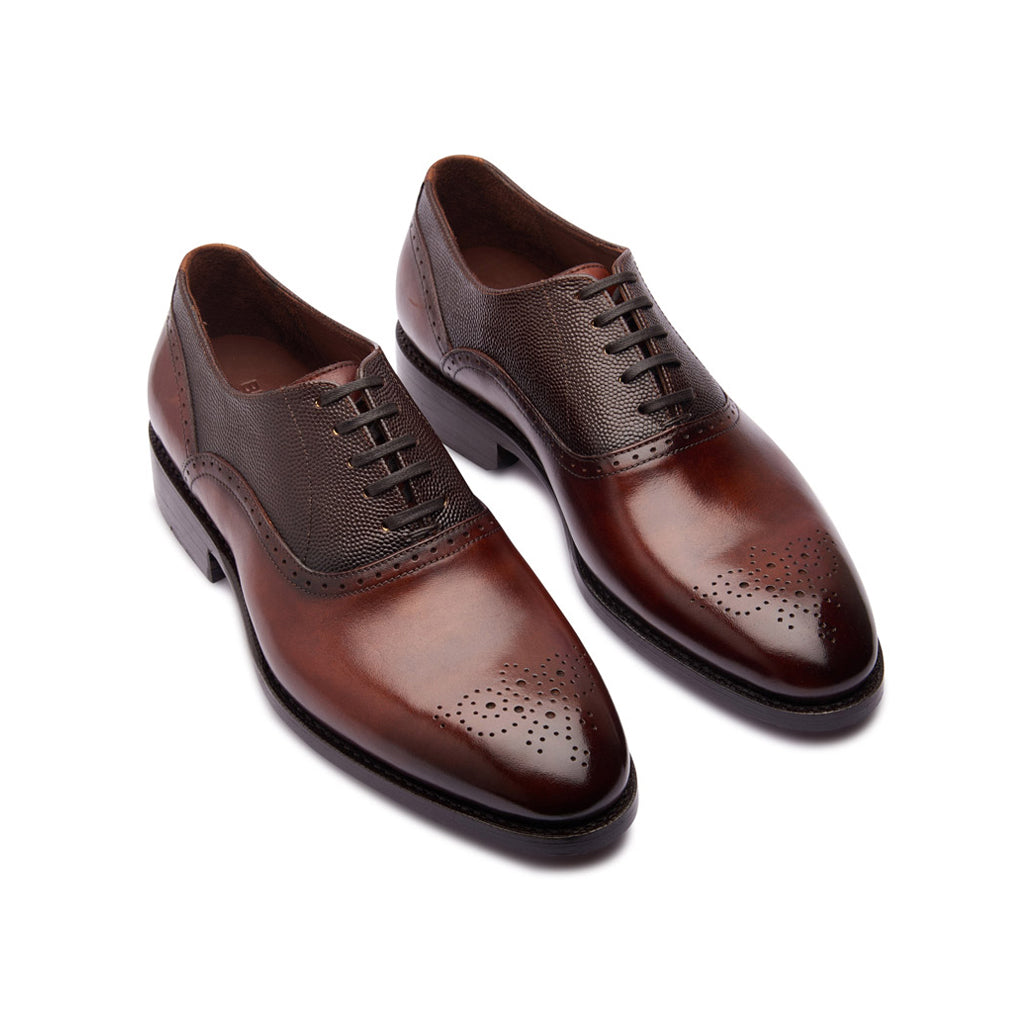 Wenzel, Medallion Oxford - Dark Oak | Hand Welted | Contemporary Class ...